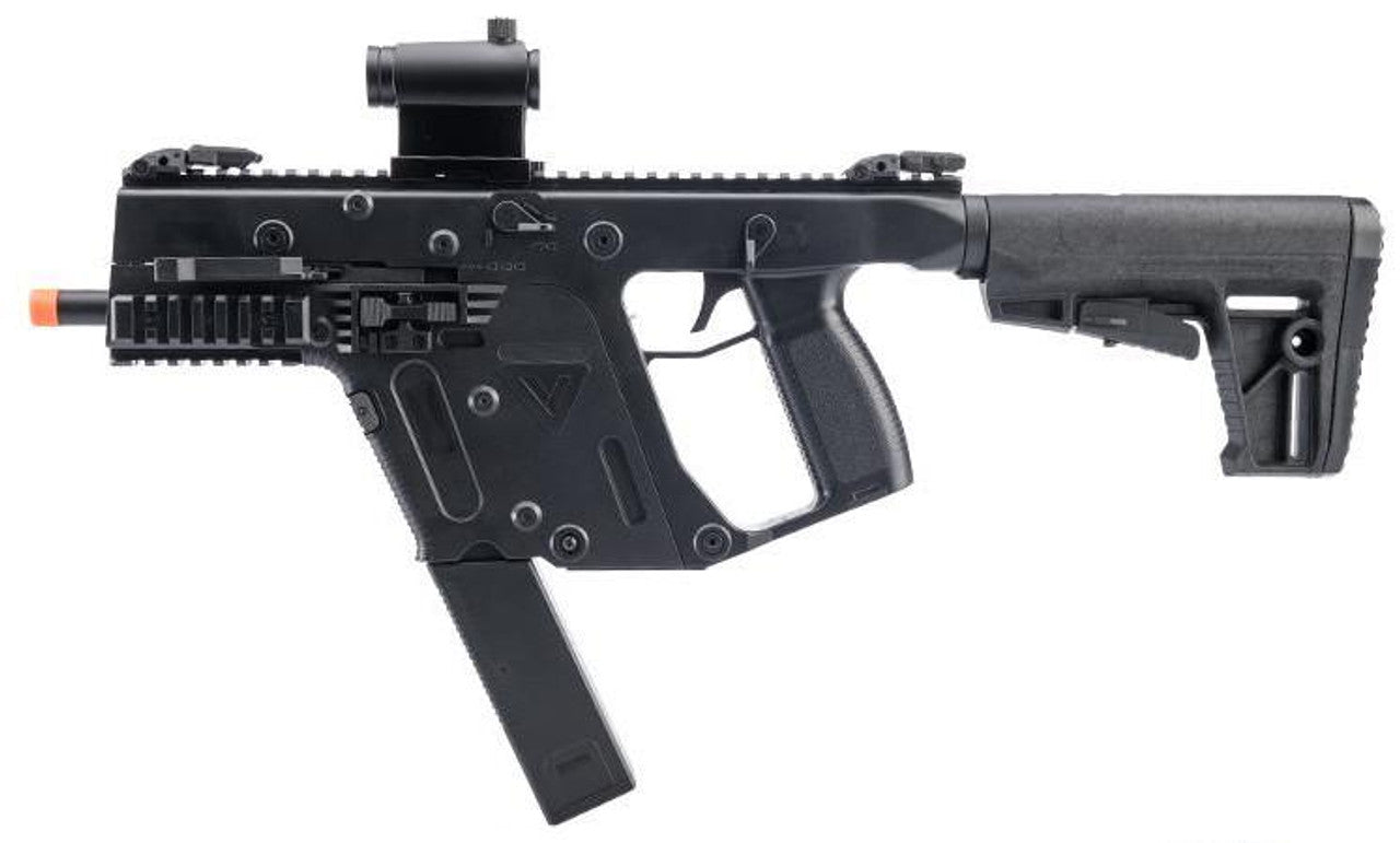 6mmProShop KRISS USA Licensed KRISS Vector Airsoft AEG LPAEG SMG Rifle, Black