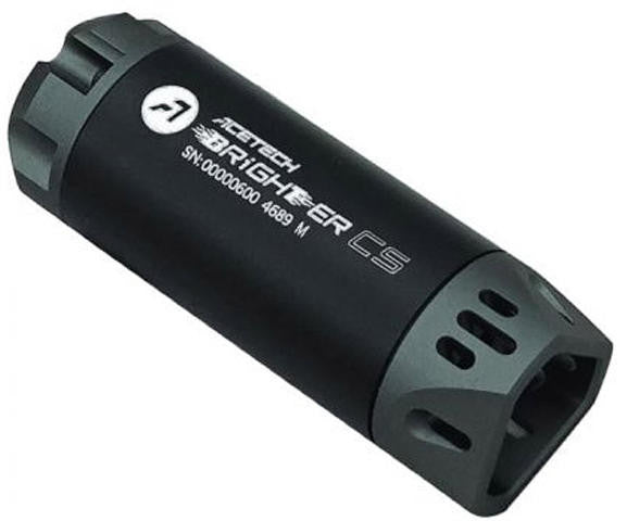 AceTech Brighter CS Tracer Unit M14 CCW, Meteorite Black