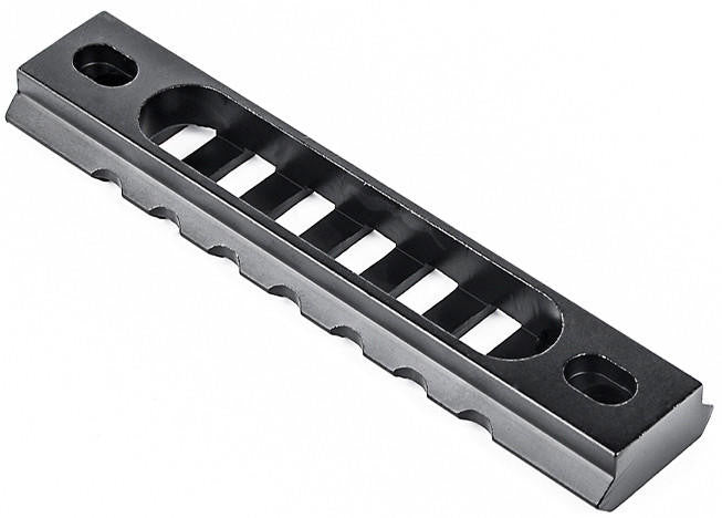 ACW 7-Slot Skeletonized Keymod Rail Segment, Black