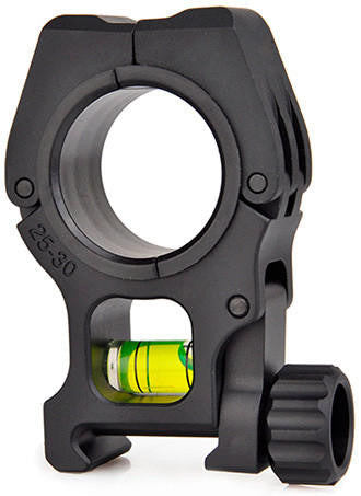 ACW M10 30mm Scope Rings w/ Bubble Level, Black