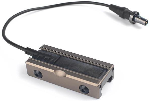 ACW Picatinny Rail Mount for Flashlight Pressure Switches, Desert Tan