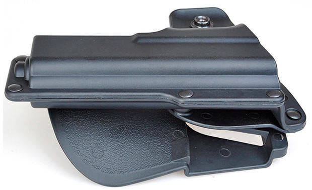 ACW Tactical Rotating Paddle Holster for Glock Airsoft Pistols, Black