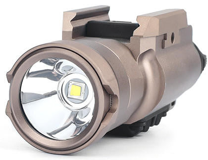 ACW XH35 800 Lumen Tactical Pistol Light, Dark Earth