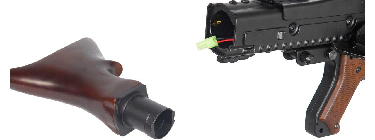 AGM Maschinengewehr MG42 Full Metal AEG Airsoft Machine Gun w/ Drum Magazine