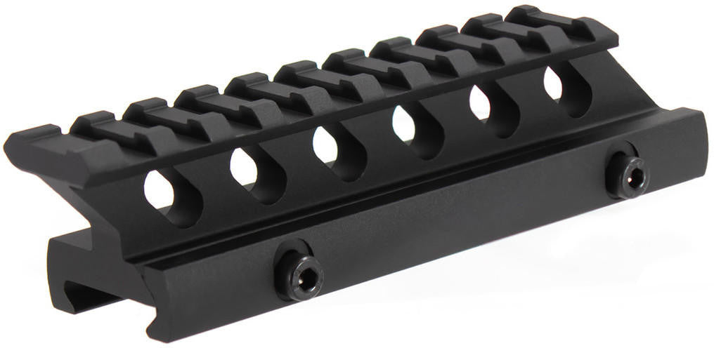 Aim Sports 1" High 5" Long Riser Mount, Black