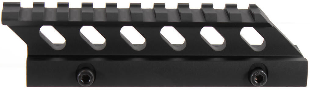 Aim Sports 1" High 5" Long Riser Mount, Black