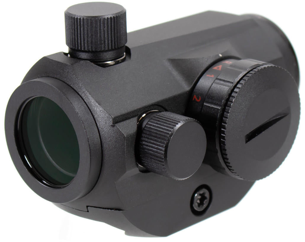 Aim Sports 1x20mm Dual Illuminated 4 MOA Micro Dot Sight, Black
