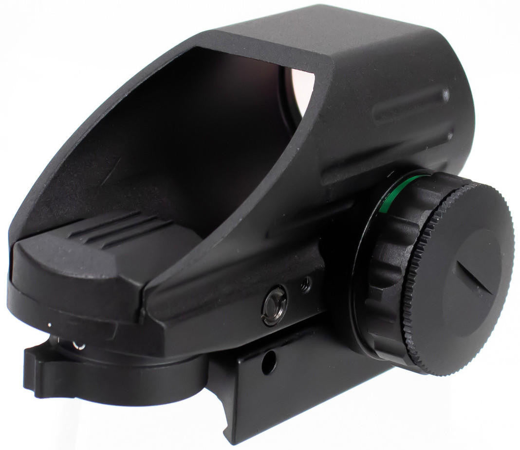 Aim Sports 1x33mm Dual Ill. w/ 4 Different Reticles Classic II Edition Reflex Sight, Black