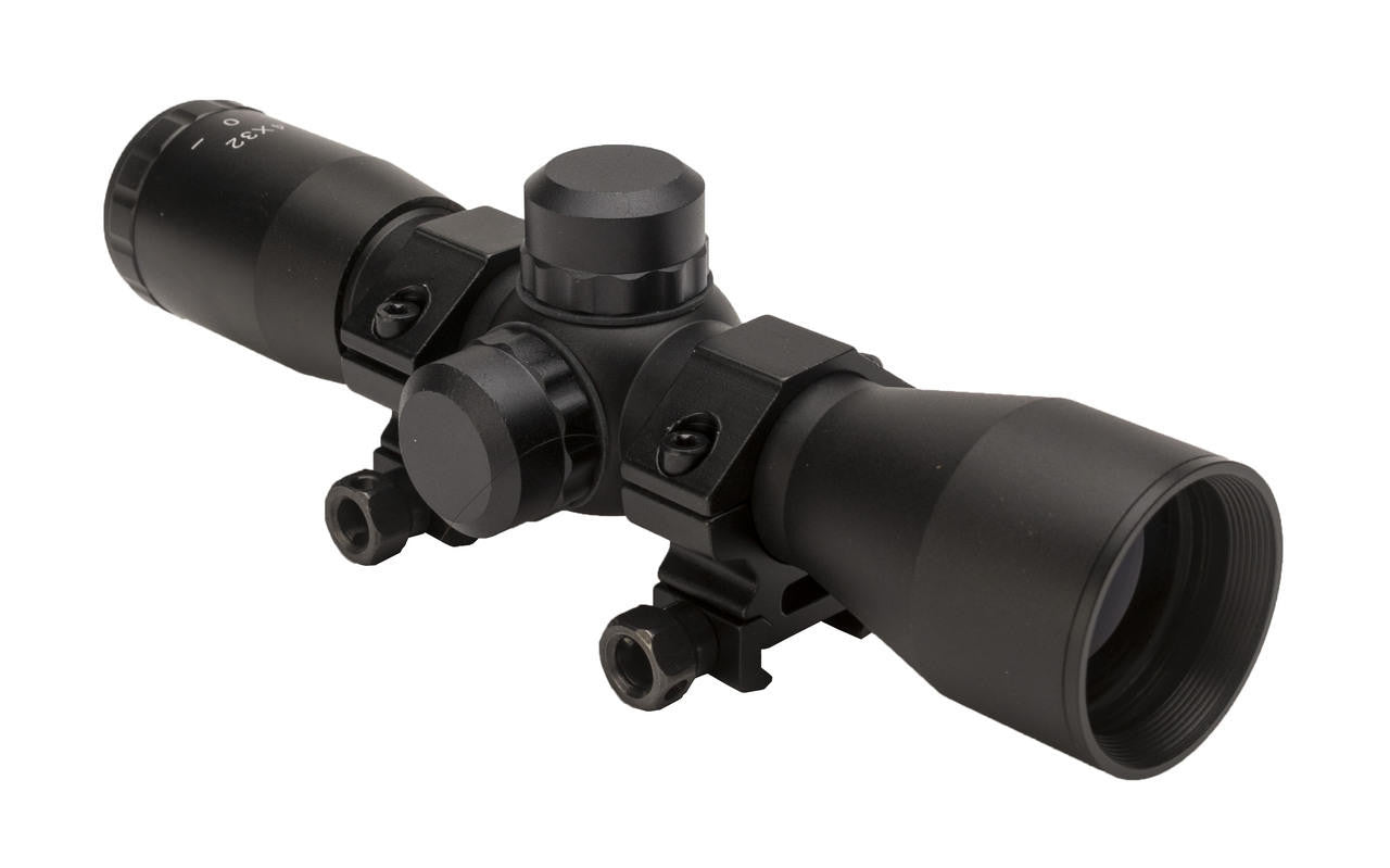 Aim Sports 4X32 Compact Mil-Dot Scope w/ Rings