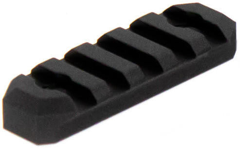 Aim Sports 5 Slot Picatinny Keymod Rail Section, Black