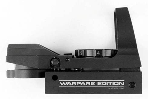 Aim Sports Red/Green Dot Sight - Warfare Edition