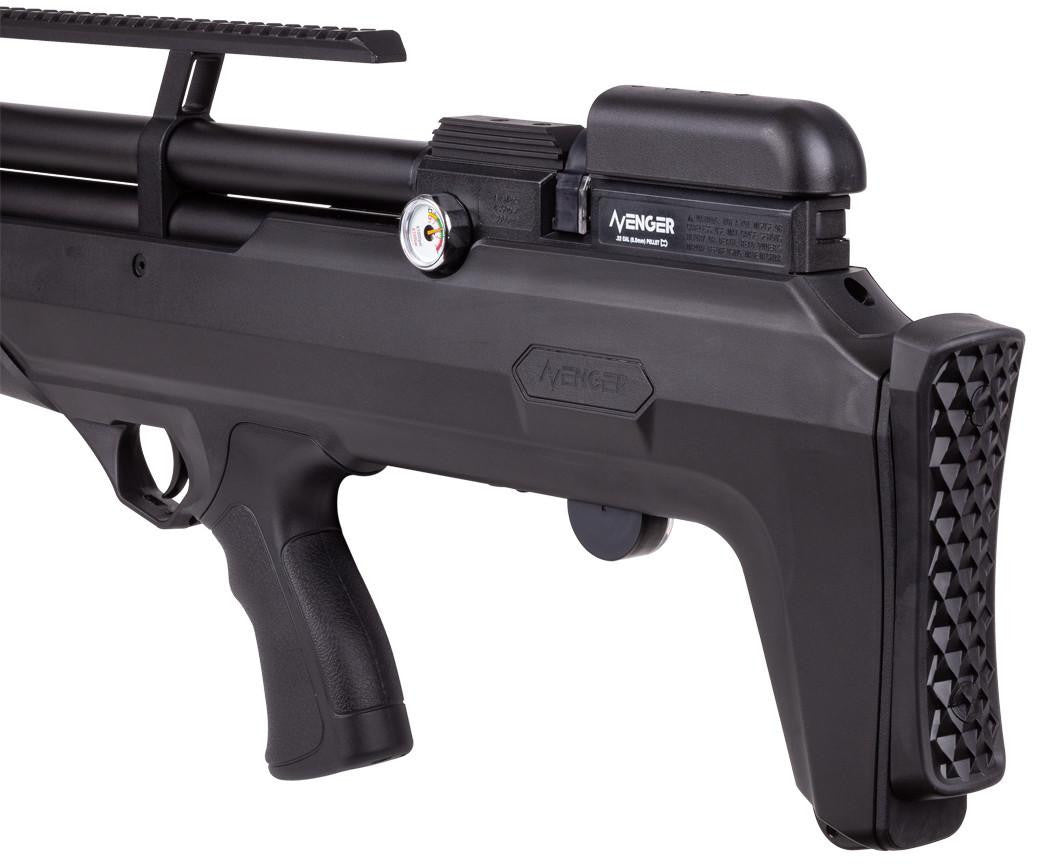 Air Venturi Avenger Bullpup Regulated PCP .22 Cal Air Rifle, Black