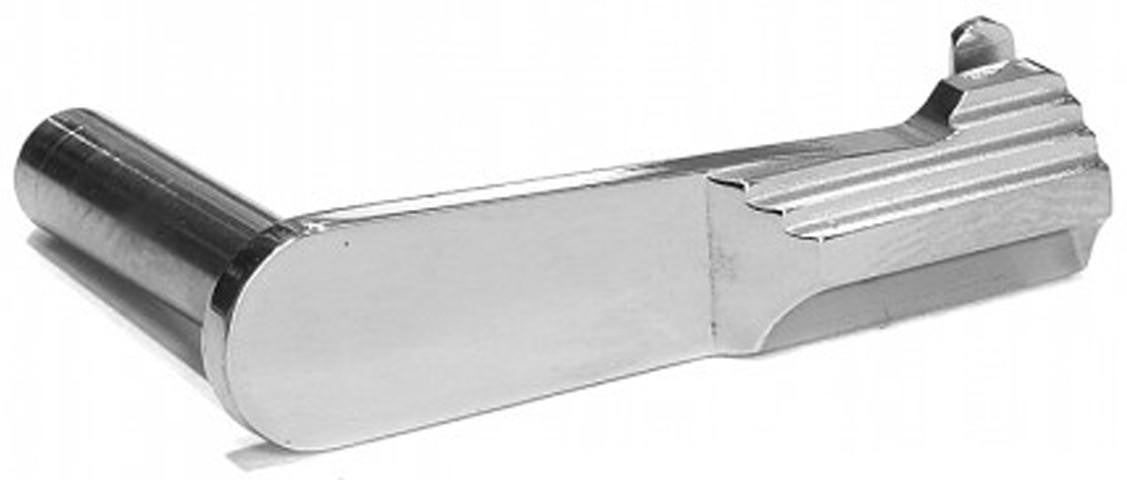 Airsoft Masterpiece CNC Steel Slide Stop Type 2, Silver