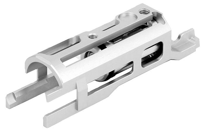 Airsoft Masterpiece Edge Version 2 Aluminum Blowback Housing for Hi-Capa, Silver