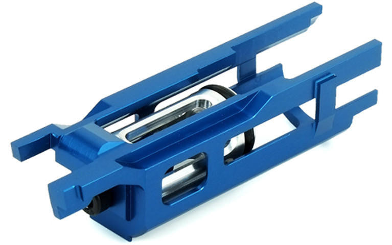 Airsoft Masterpiece EDGE Version 2 Aluminum Blowback Housing for Hi-Capa/1911, Blue