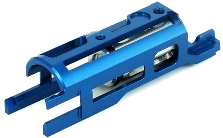 Airsoft Masterpiece EDGE Version 2 Aluminum Blowback Housing for Hi-Capa/1911, Blue