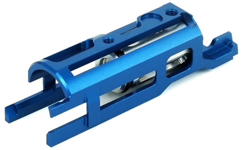 Airsoft Masterpiece Edge Version 2 Low FPS Aluminum Blowback Housing for Hi-Capa/1911, Blue