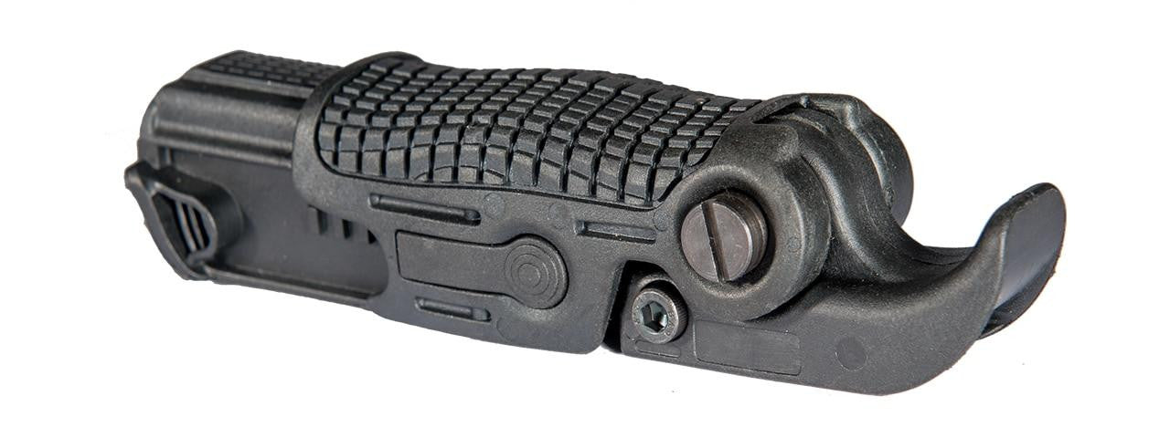 AK-Style Foldable & Extendable Tactical Foregrip, Black