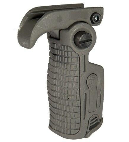 AK-Style Foldable & Extendable Tactical Foregrip, Foliage Green