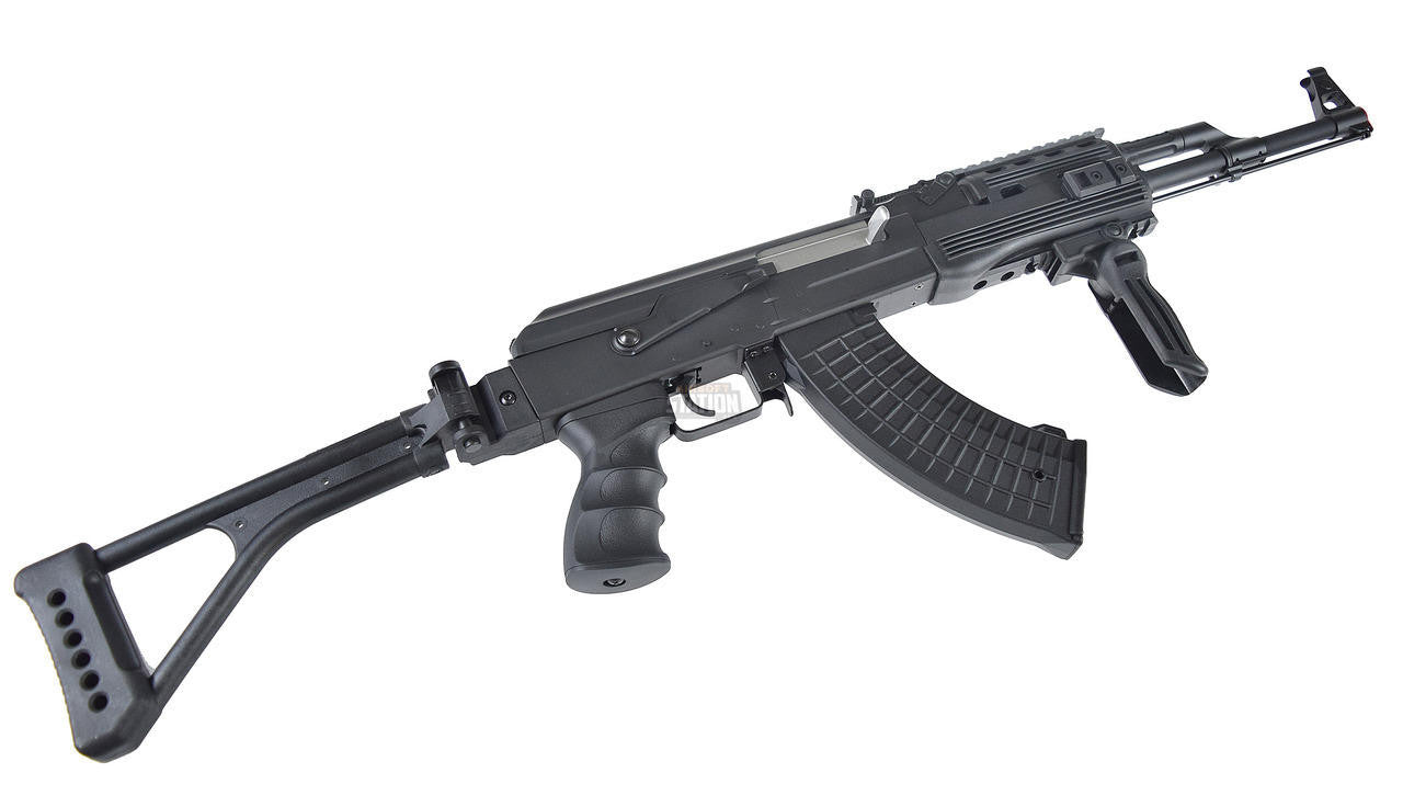 AK47 Kalashnikov 60th Anniversary RIS AEG Airsoft Rifle, Black