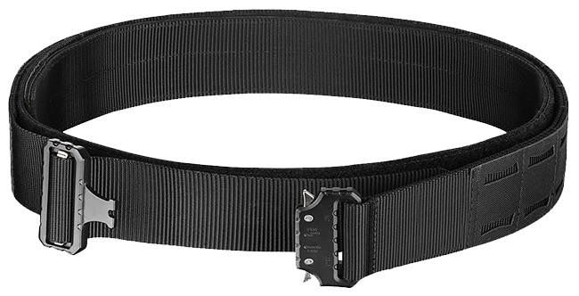 Amomax Greyhawk 1.75in Molle Double Belt in Medium, Black
