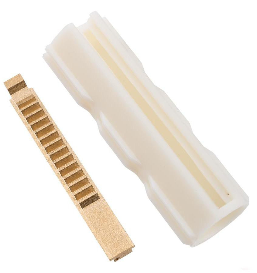 Angel Custom KRATOS II Ultra High Strength / High Performance Steel Teeth AEG Piston