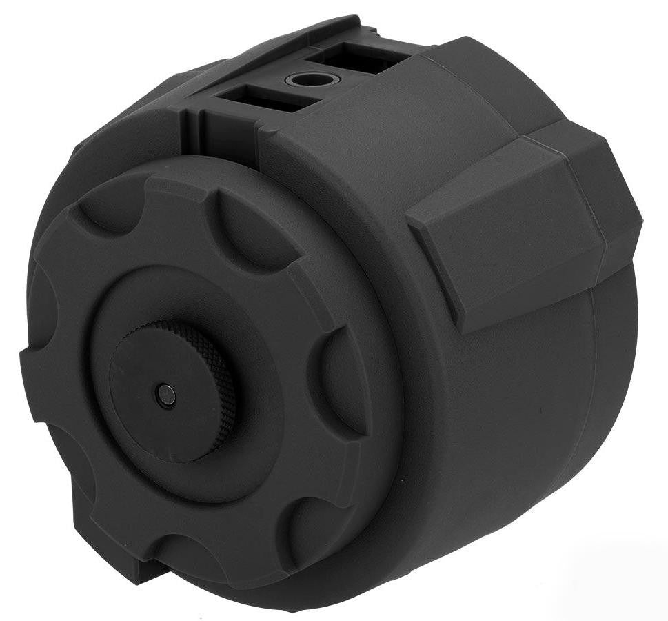 Angel Custom Thunderstorm Electric Winding Drummag Body, Black