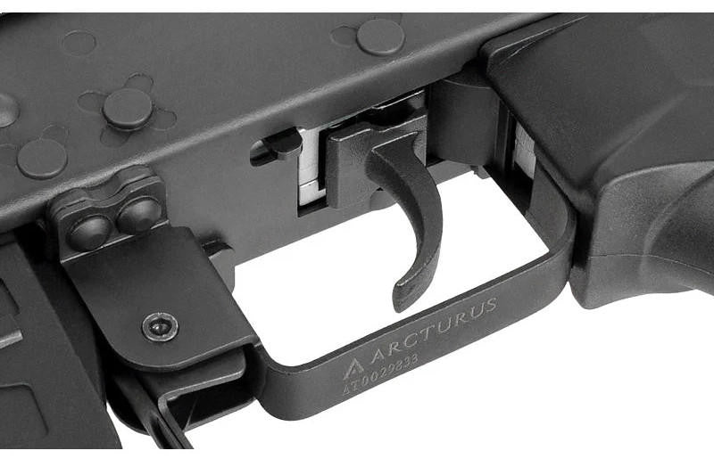 Arcturus AK12K AEG PE Airsoft Rifle, Black