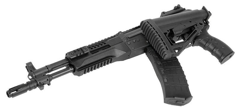 Arcturus AK12K AEG PE Airsoft Rifle, Black