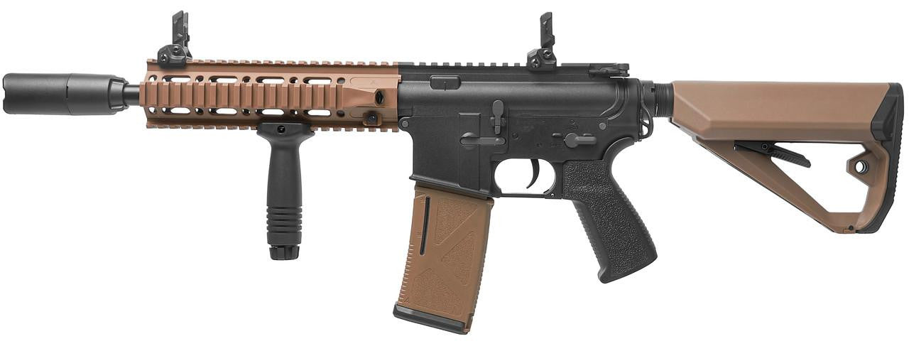 Arcturus LWT MK-II CQB 10" AEG Sport ARC SE Airsoft Rifle, Black/Tan