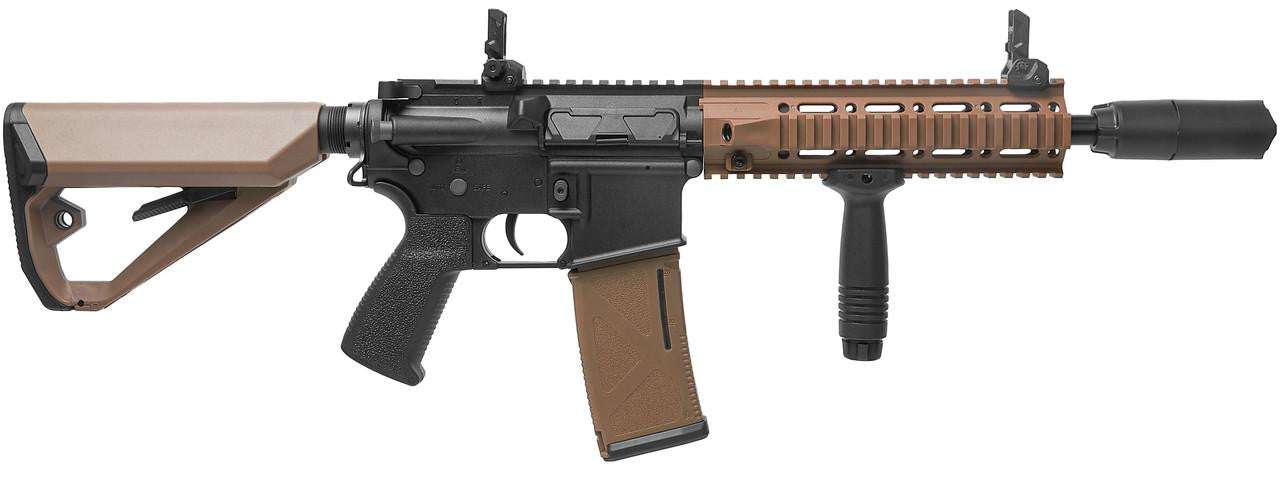 Arcturus LWT MK-II CQB 10" AEG Sport ARC SE Airsoft Rifle, Black/Tan