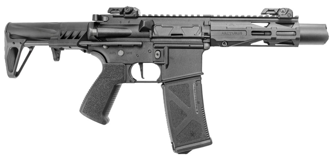 Arcturus LWT MK-III PDW 5.5" Sport AEG SE Airsoft Rifle, Black