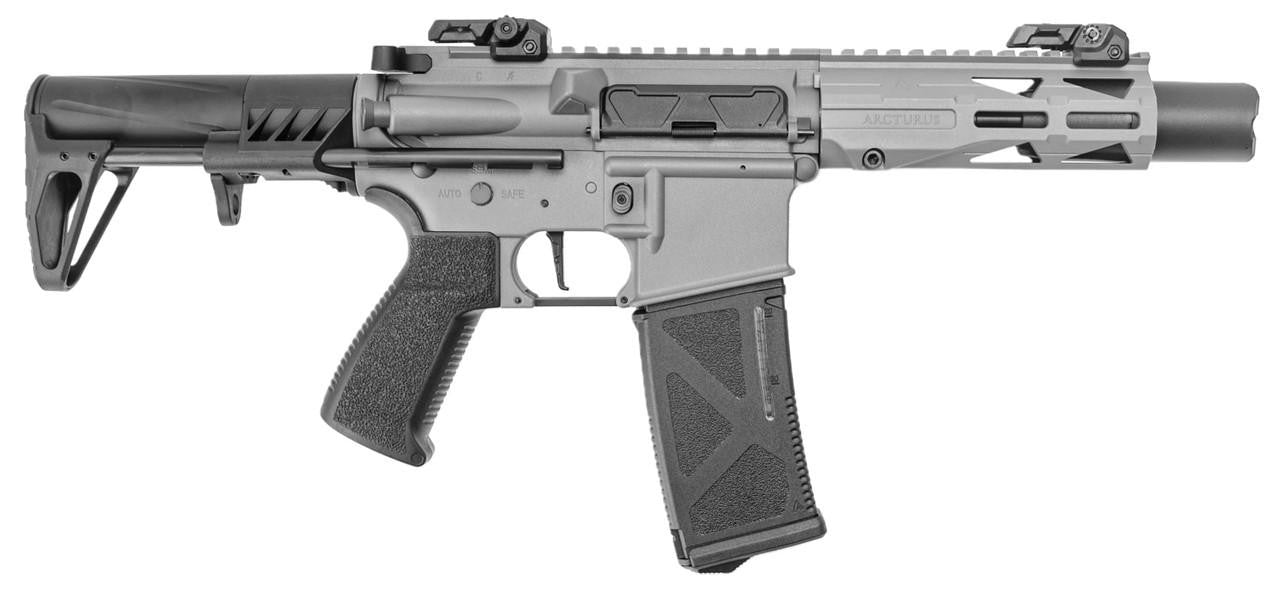 Arcturus LWT MK-III PDW 5.5" Sport AEG SE Airsoft Rifle, Grey