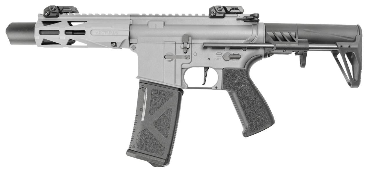 Arcturus LWT MK-III PDW 5.5" Sport AEG SE Airsoft Rifle, Grey