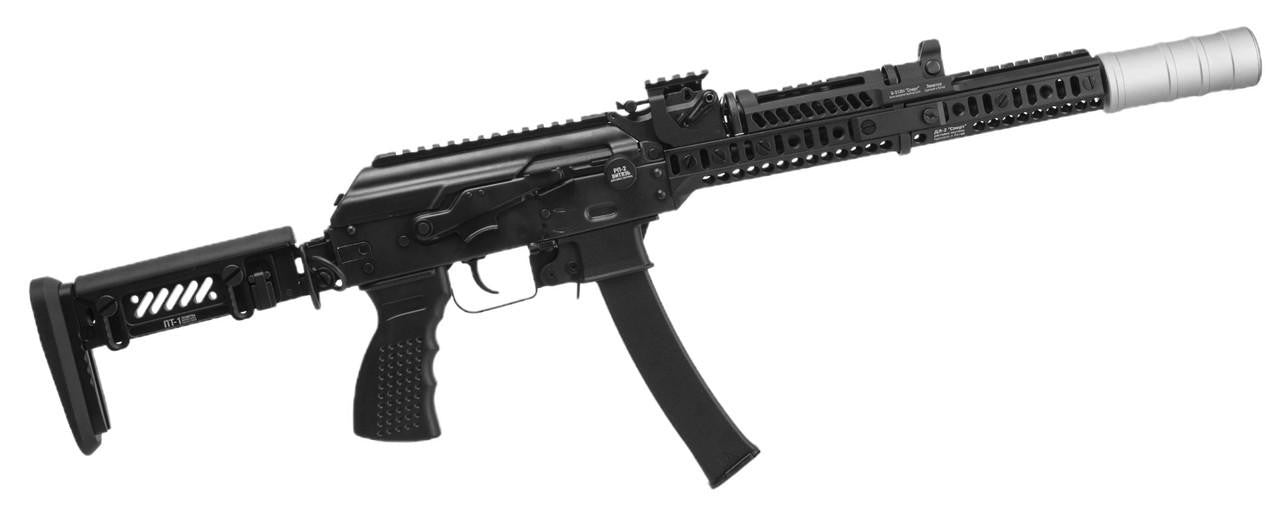 Arcturus PP19-01 Vityaz Ztac SP1 Carbine AEG FE SMG Airsoft Rifle, Black
