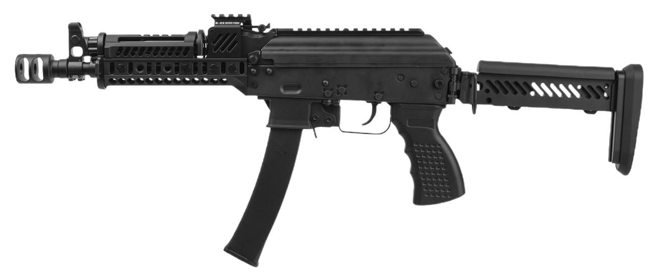 Arcturus PP19-01 Vityaz Ztac SP1 CQB AEG FE SMG Airsoft Rifle, Black