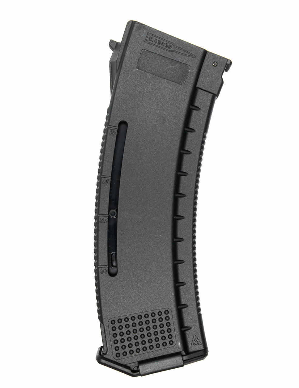 Arcturus Tactical AKM/AK74/AK12 Series 30/130rd Mid-Cap Airsoft Magazine, 5 Pack, Black