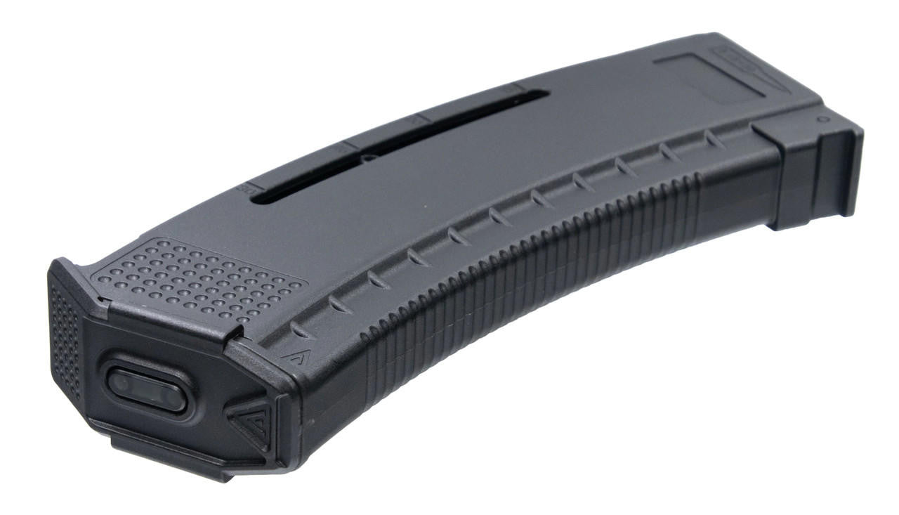 Arcturus Tactical AKM/AK74/AK12 Series 30/130rd Mid-Cap Airsoft Magazine, 5 Pack, Black