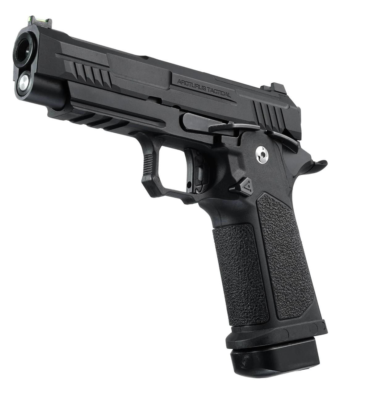ARCTURUS Vanguard 4.3" Hi-Capa GBB Airsoft Pistol w/ Optics Ready Slide, Black