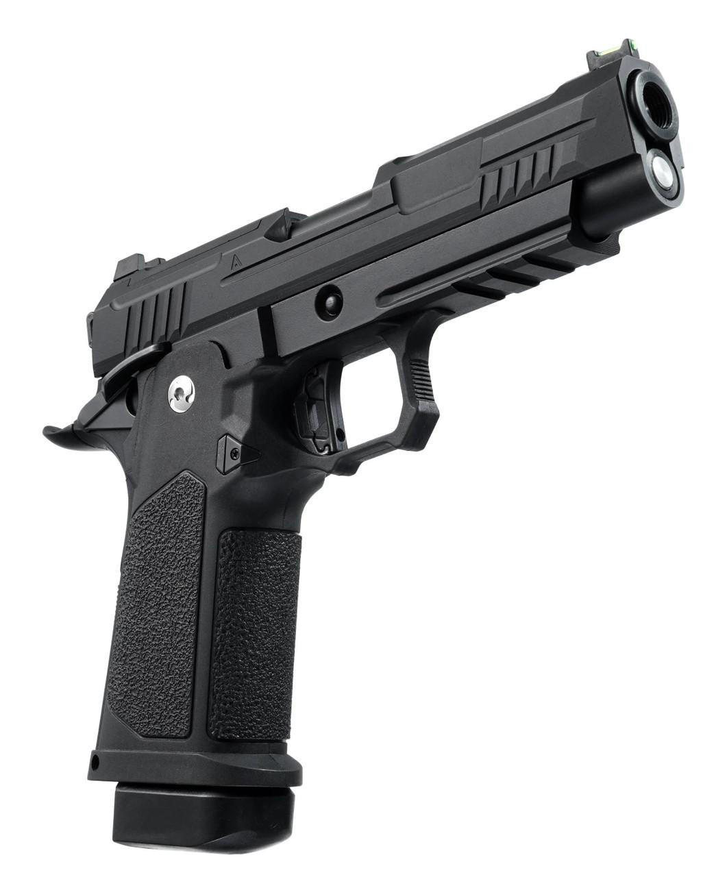 ARCTURUS Vanguard 4.3" Hi-Capa GBB Airsoft Pistol w/ Optics Ready Slide, Black