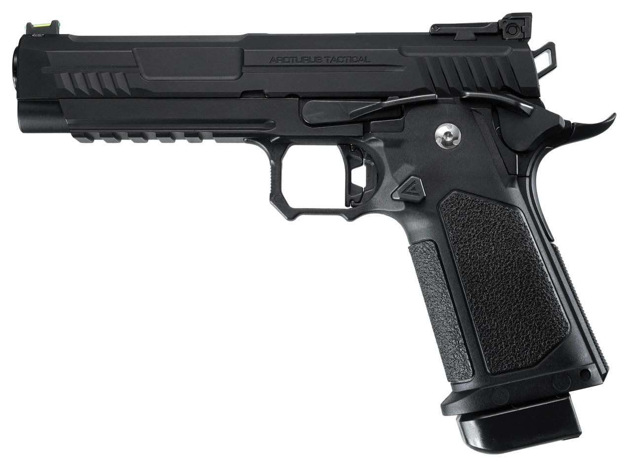 ARCTURUS Vanguard 5" Hi-Capa GBB Airsoft Pistol, Black