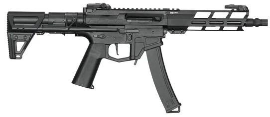 ARCTURUS X C.A.T. Versatile MP5 AEG FE Airsoft Rifle, Black