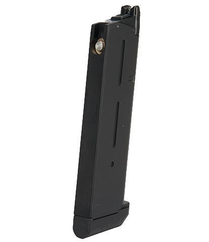 Army Armament 25rd 1911 Gas Blowback Airsoft Magazine, Black