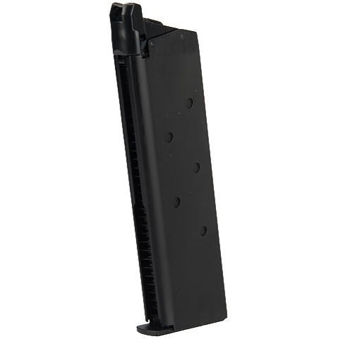 Army Armament 25rd 1911 Standard Airsoft Gas Blowback Magazine, Black