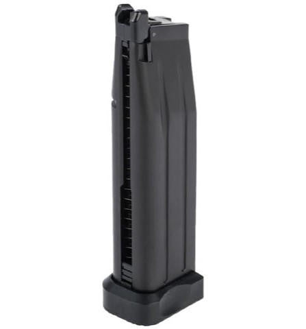 Army Armament 28rd Hi-Capa Green Gas Magazine, Black