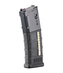 Army Armament 35 Round Green Gas Magazine for Tokyo Marui MWS, Black