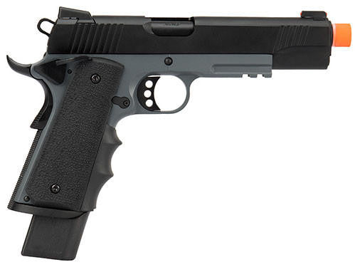 Army Armament Full Metal R32 Darkstorm Gas Blowback Airsoft Pistol, Black/Gray