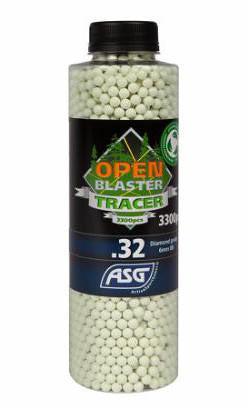 ASG 0.32g Open Blaster Tracer, Green