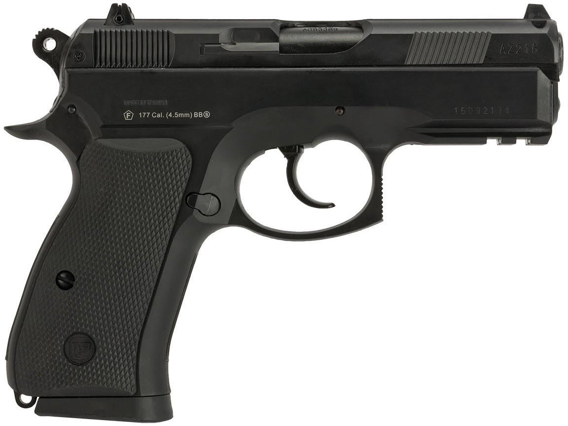 ASG CZ 75D Compact CO2 .177 Non-Blowback Airgun Pistol, Black