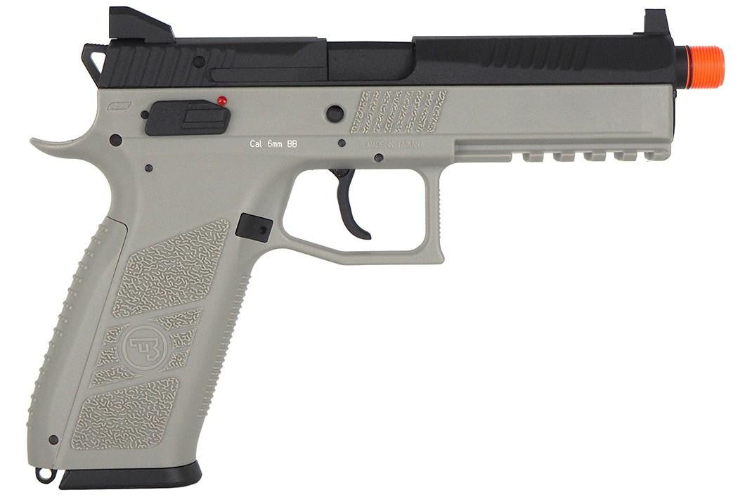 ASG CZ P-09 Co2 Blowback Airsoft Pistol, Urban Grey